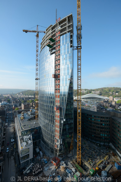 tour des finances à Liège